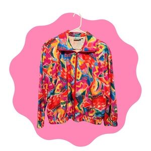 Lily Multicolor Women's Bomber Jacket